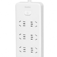 齐心 PCP-WZ628 延长线插座插板 插线板 6位30孔 总控全长3米